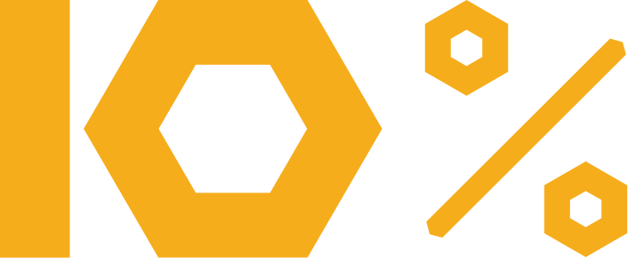 10%